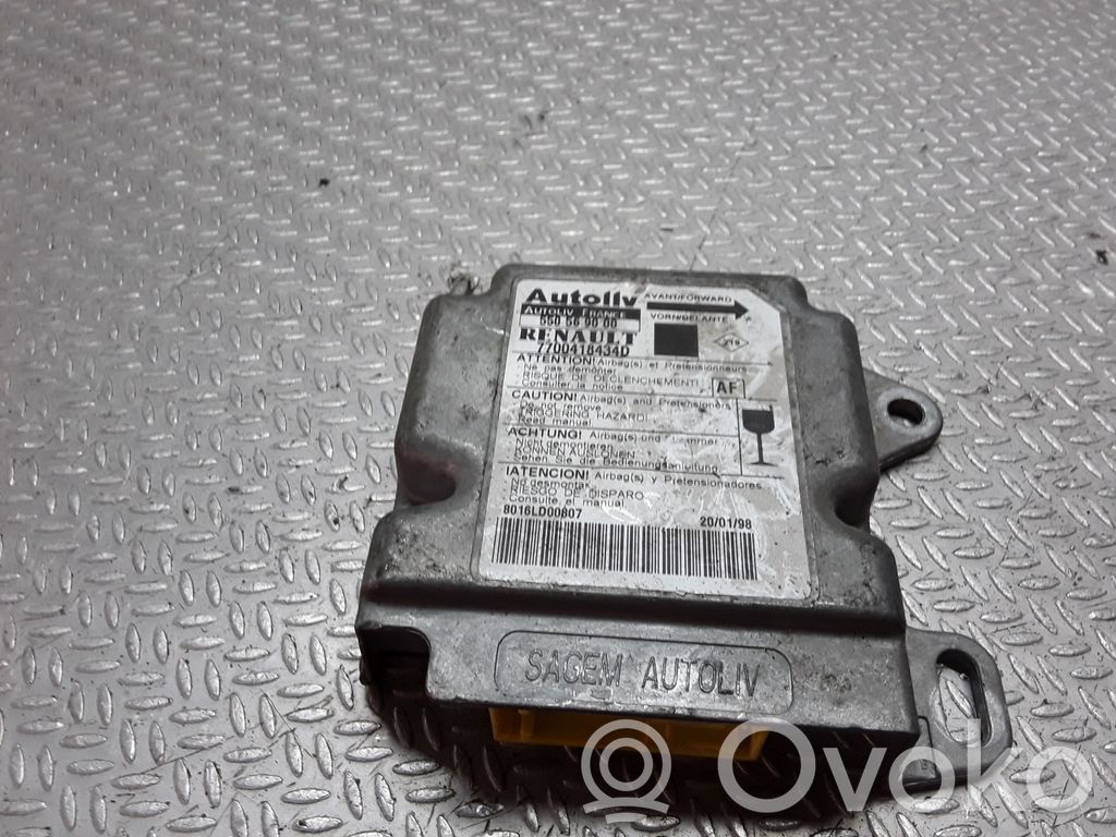 Turvatyynyn ohjainlaite/moduuli   7700418434D,7700418434D
