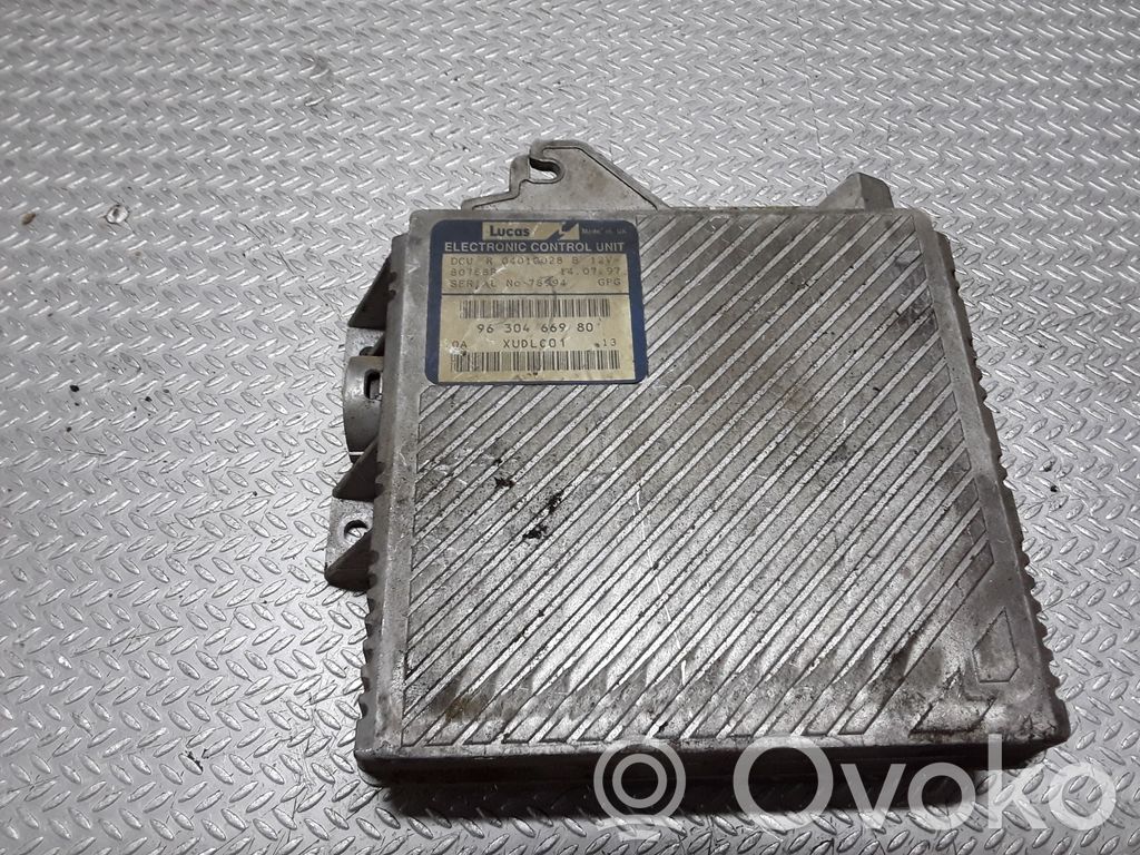 Peugeot 406 Engine control unit/module 