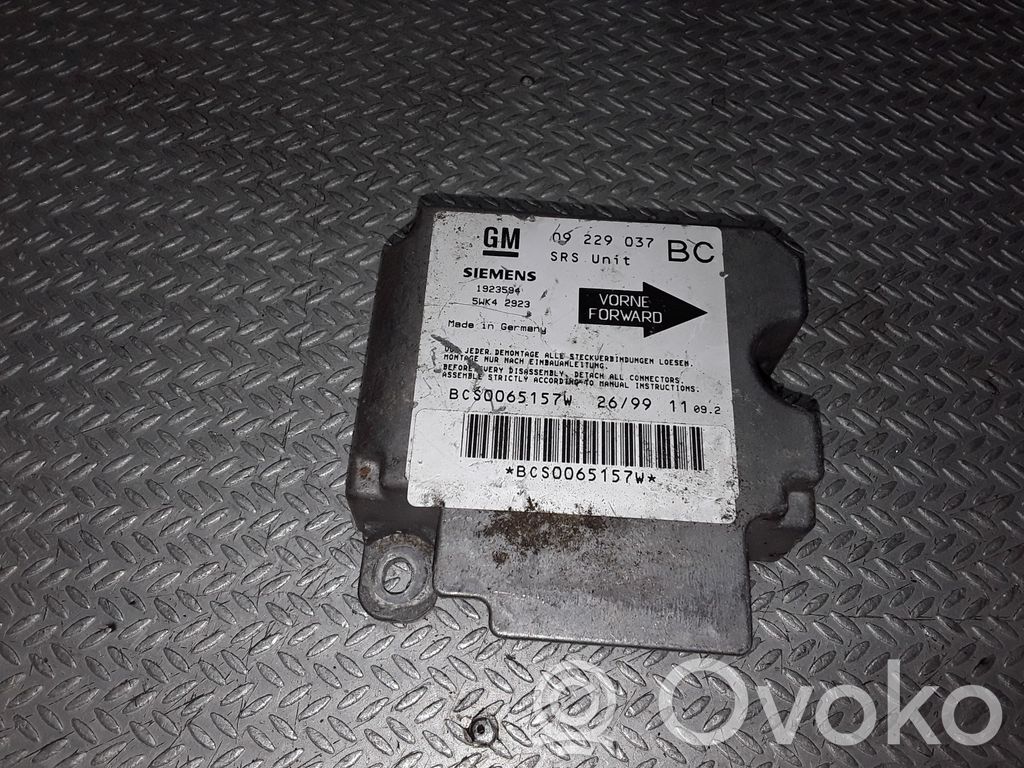 Opel Astra G Centralina/modulo airbag 