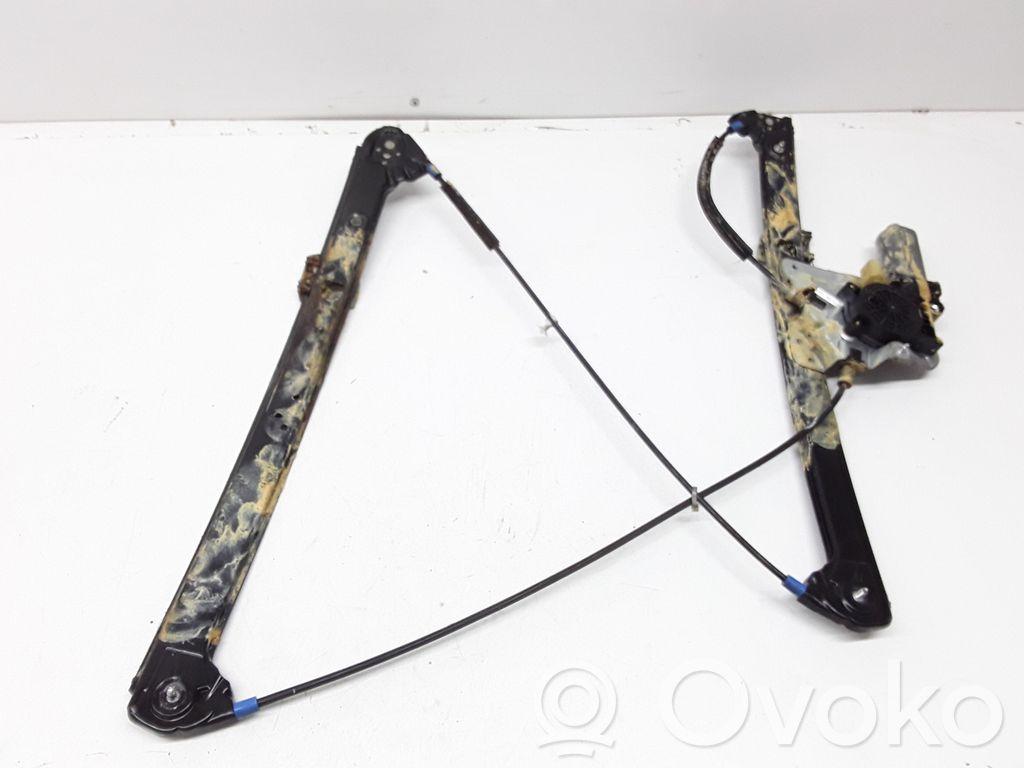 Front door window regulator with motor