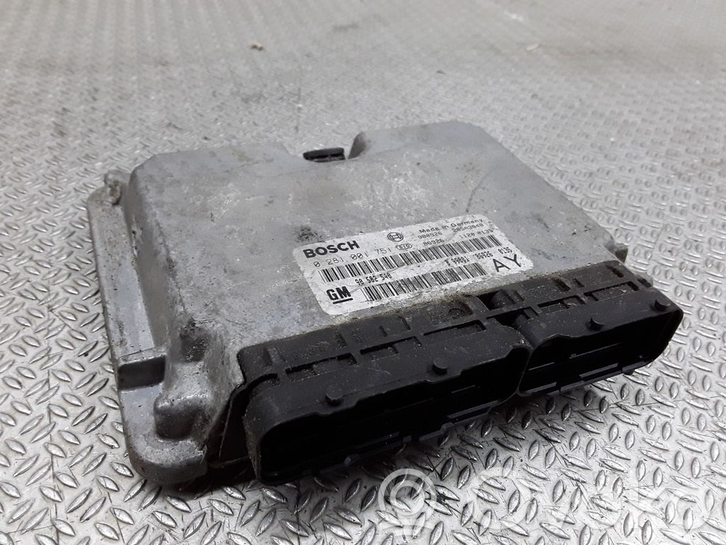 Opel Zafira A Engine control unit/module 