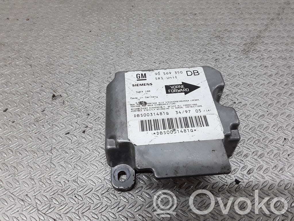 Turvatyynyn ohjainlaite/moduuli   90569350,5WK4188