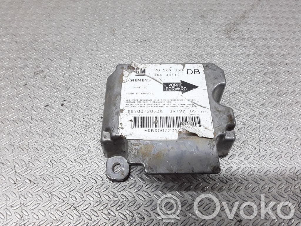 Sterownik / Moduł Airbag   90569350,5WK4188