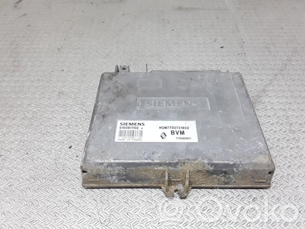 Engine control unit/module   7700859511,S100811102