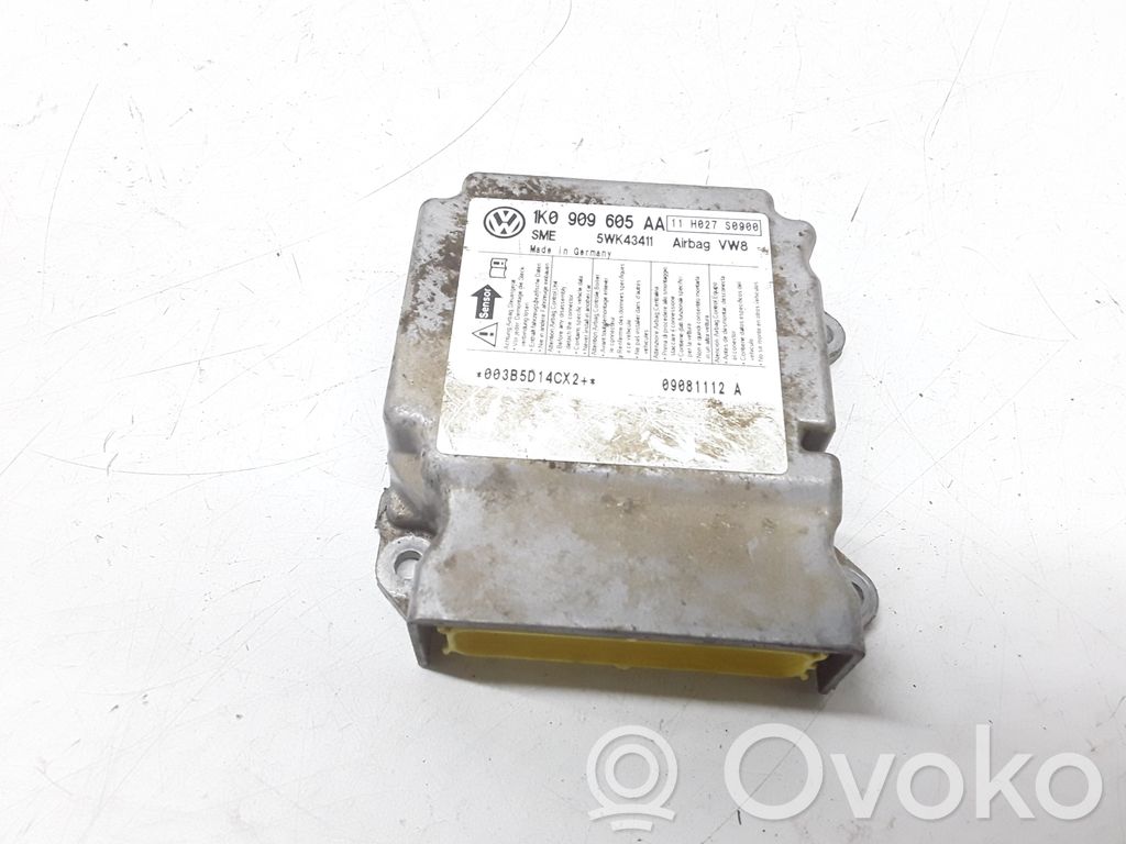 Skoda Octavia Mk2 (1Z) Centralina/modulo airbag