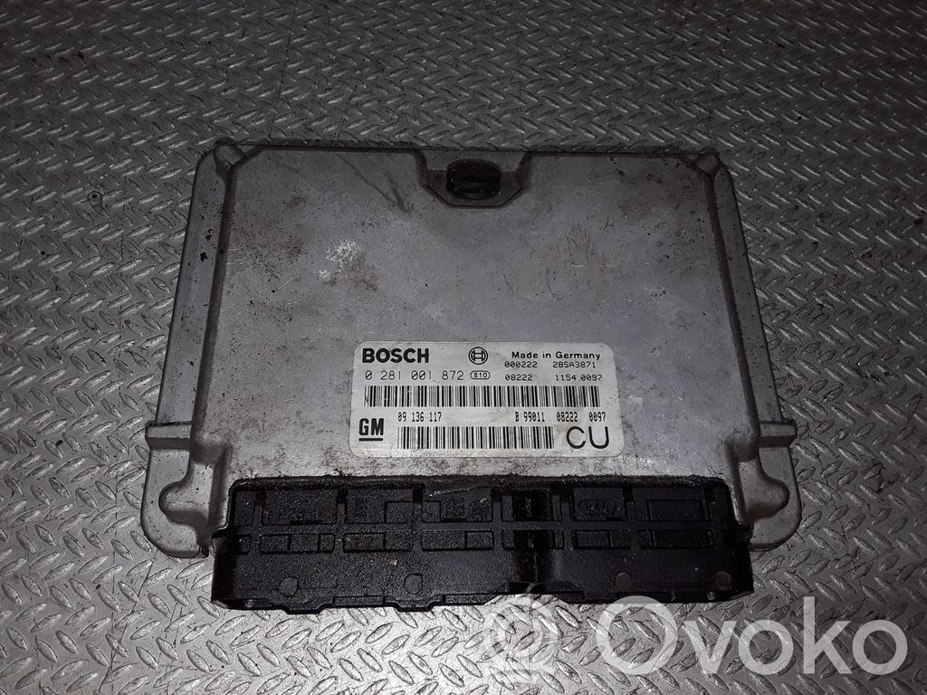 Opel Vectra B Engine control unit/module 