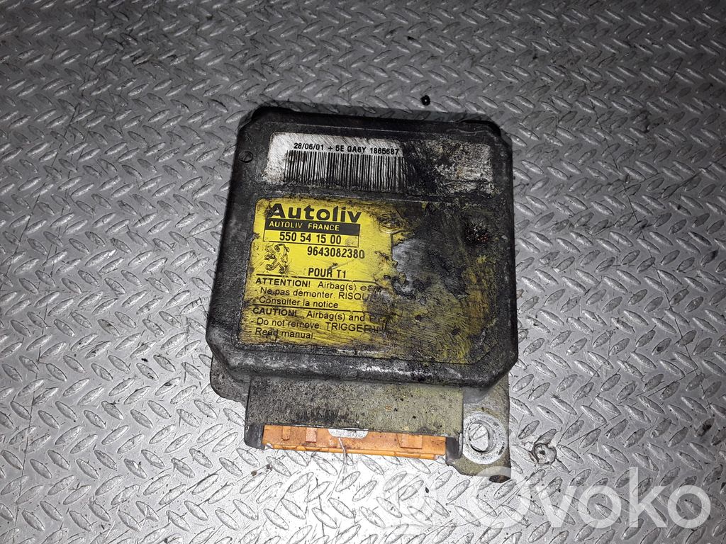Airbag control unit/module   550541500,9643082380