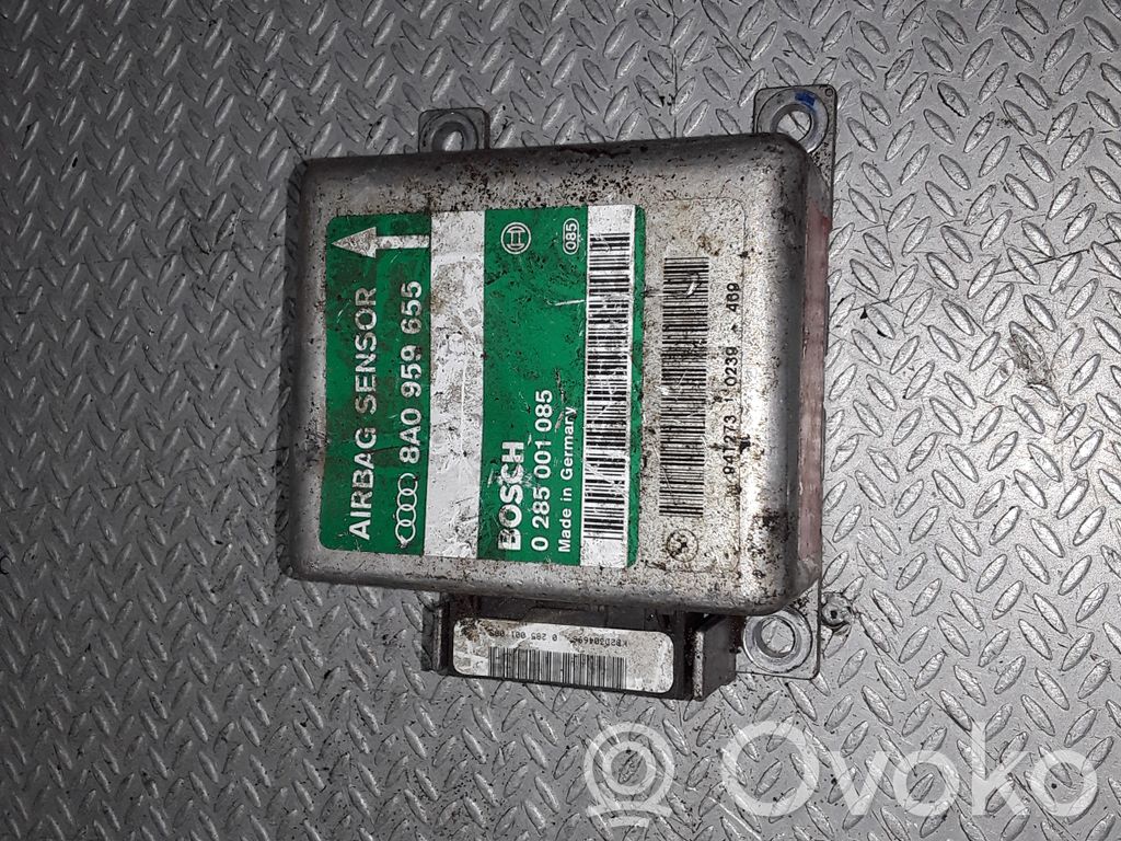 Unidad de control/módulo del Airbag   8A0959655,0285001085