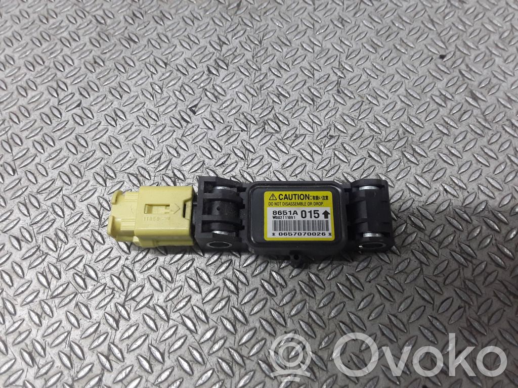 Mitsubishi Grandis Sensore d’urto/d'impatto apertura airbag