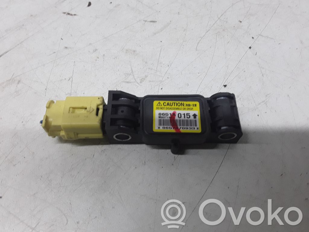 Mitsubishi Grandis Sensor impacto/accidente para activar Airbag 