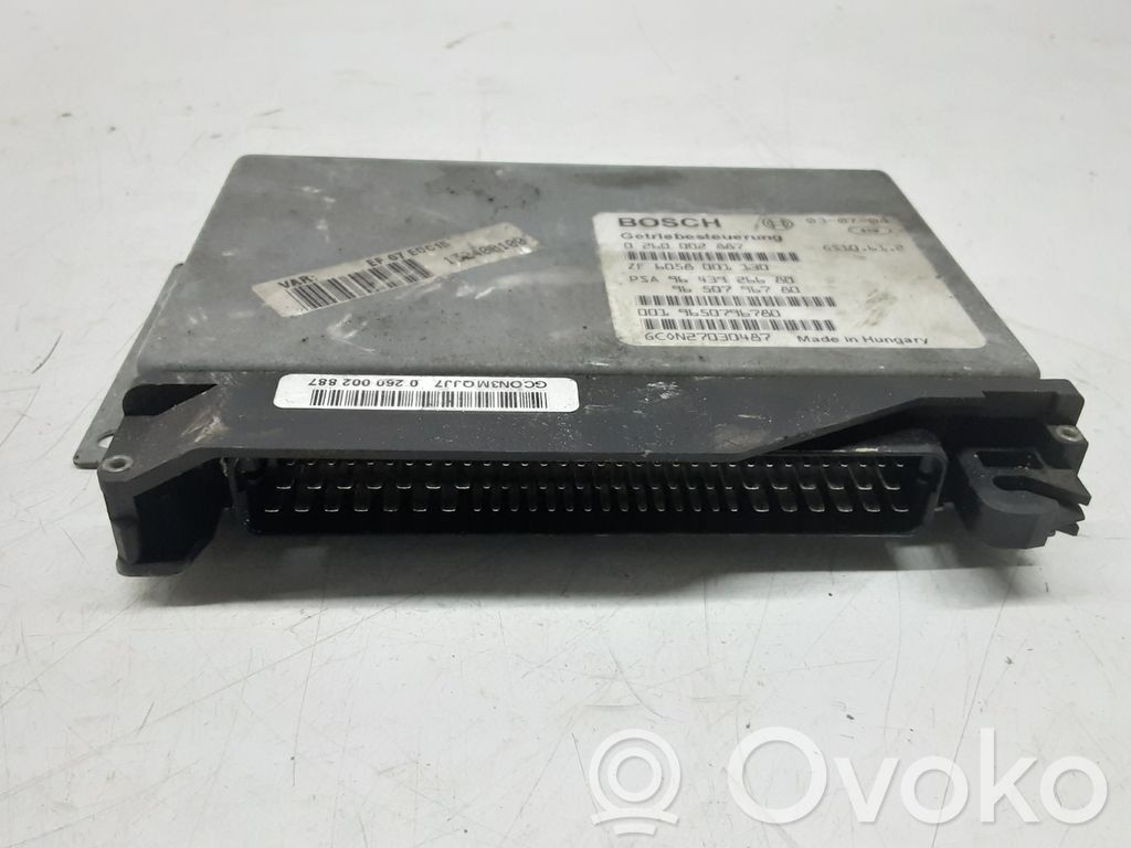 Peugeot 607 Unitate/modul de control cutie de viteze 