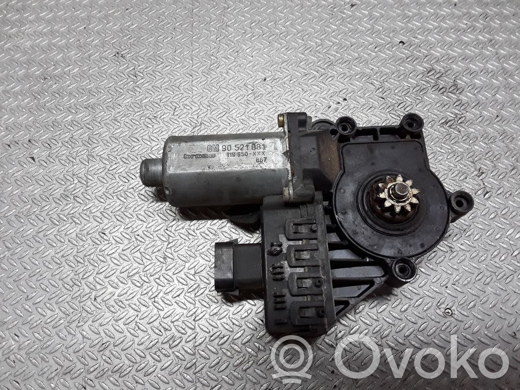 Opel Astra G Silnik regulatora szyby drzwi przednich 