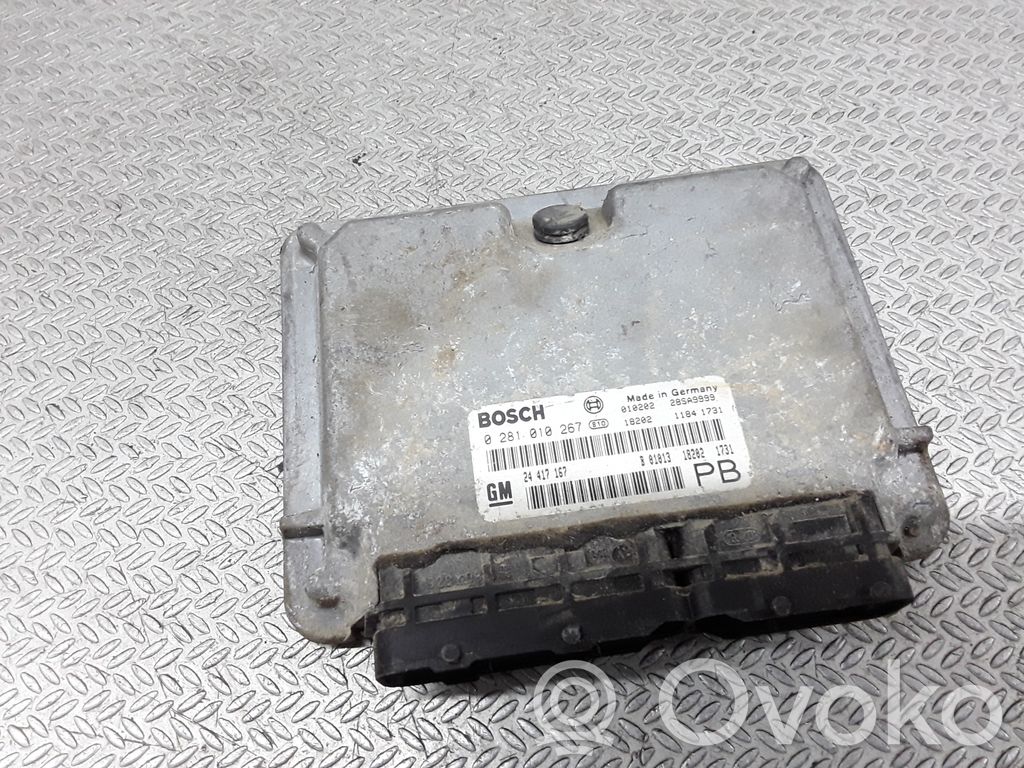 Moottorin ohjainlaite/moduuli   24417167,0281010267