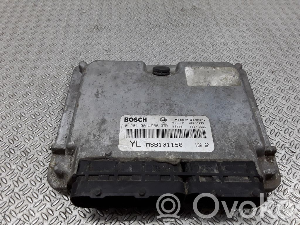 Moottorin ohjainlaite/moduuli   0281001956,MSB101150