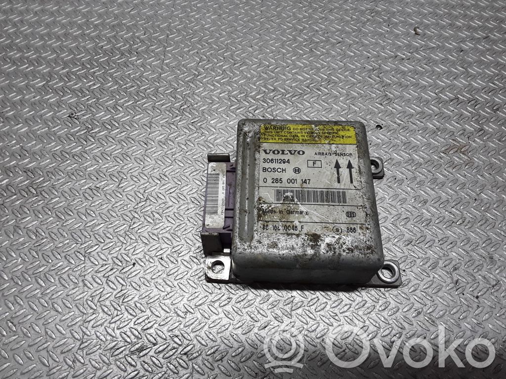 Volvo S40, V40 Airbag control unit/module 