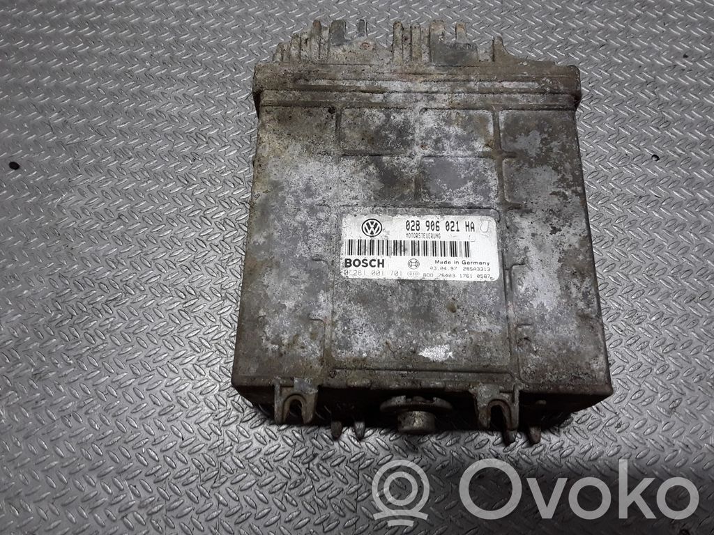 Volkswagen Caddy Engine control unit/module 