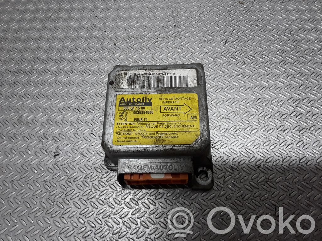 Module de contrôle airbag   550541500