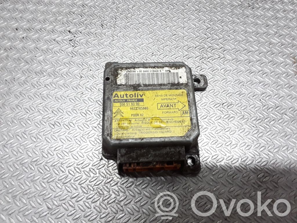 Sterownik / Moduł Airbag   550519300