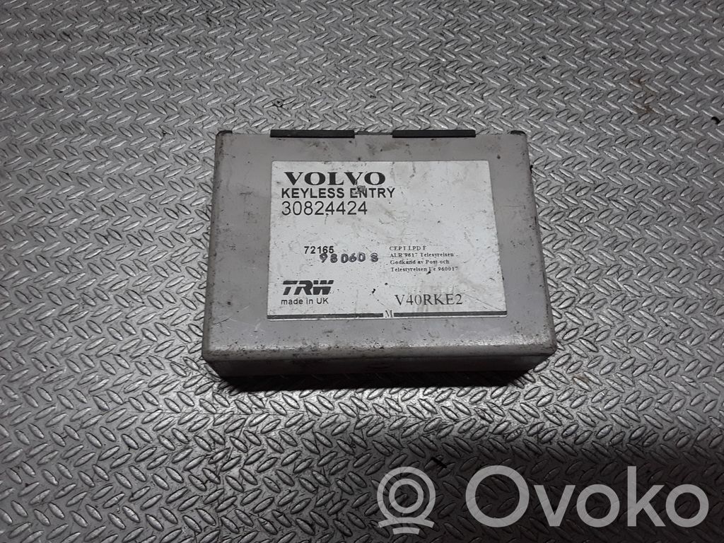 Volvo S40, V40 Unidad de control/módulo inmovilizadora 