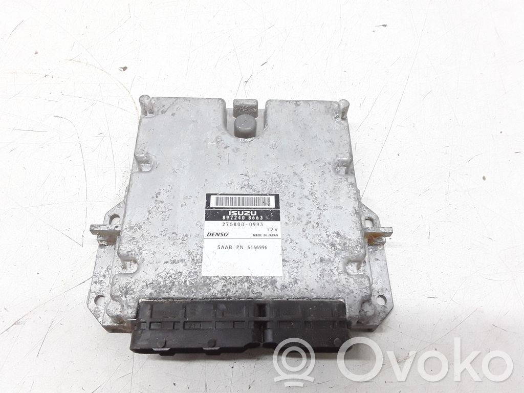 Saab 9-5 Variklio valdymo blokas 