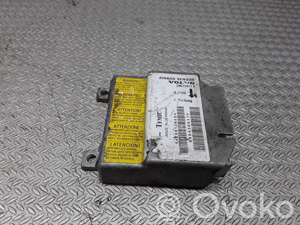 Volvo S40, V40 Airbag control unit/module 