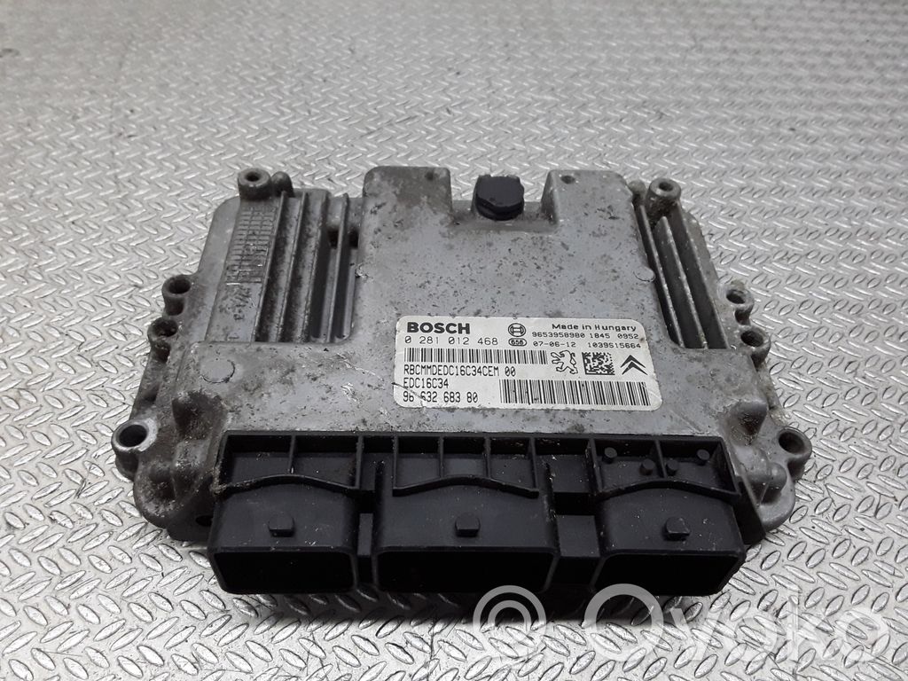 Engine control unit/module   0281012468,9663268380