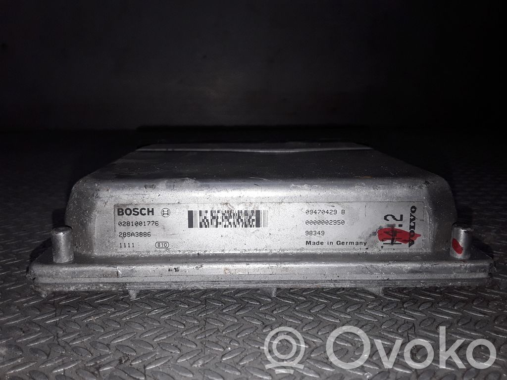 Unidad de control/módulo del motor   0281001776,09470429B