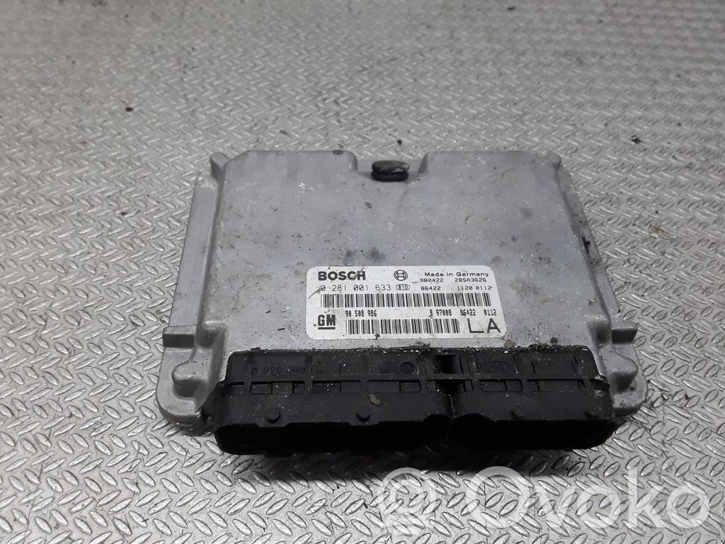 Sterownik / Moduł ECU   0281001633,90508986