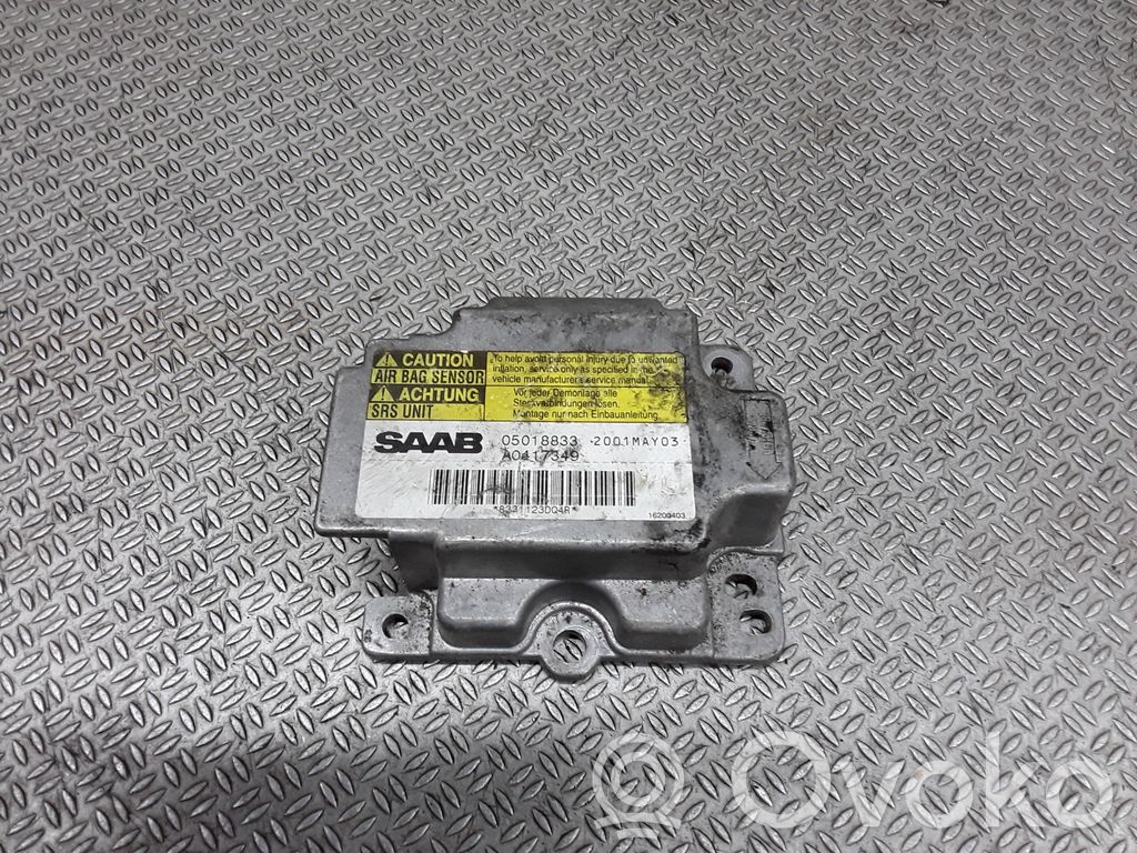 Saab 9-3 Ver1 Unidad de control/módulo del Airbag 