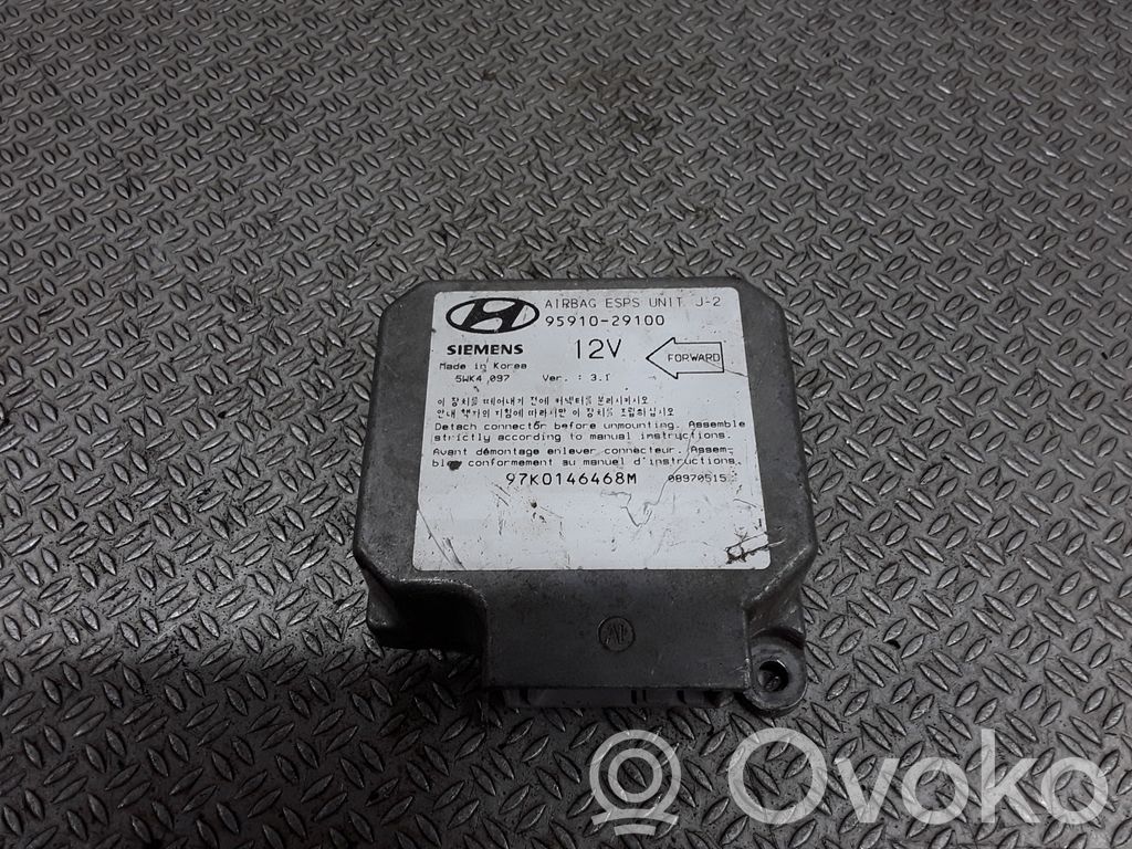 Hyundai Elantra Unidad de control/módulo del Airbag