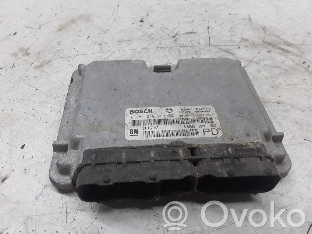 Sterownik / Moduł ECU   0281010268,24417169