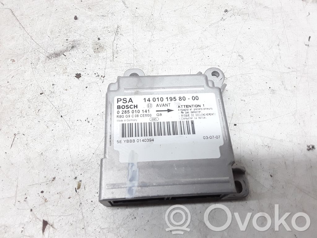Peugeot Expert Airbag control unit/module 