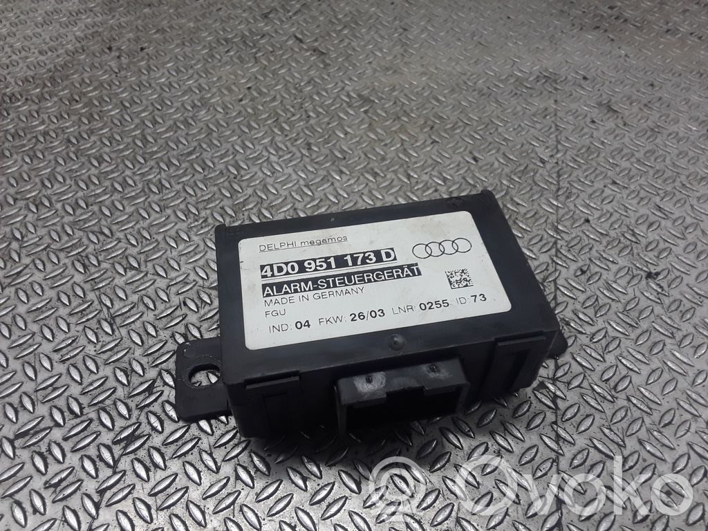 Audi A6 S6 C5 4B Unitate/modul control alarmă