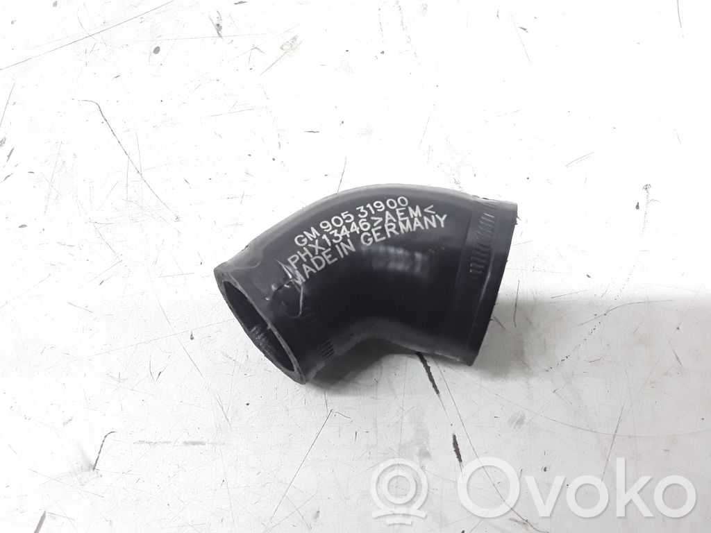 Opel Astra G Wąż / Rura intercoolera 
