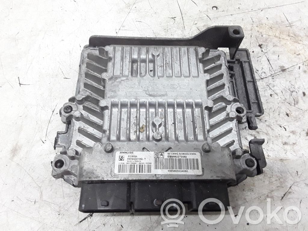 Peugeot 407 Engine control unit/module 