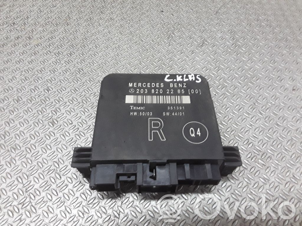 Unidad de control/módulo de la puerta   2038202285