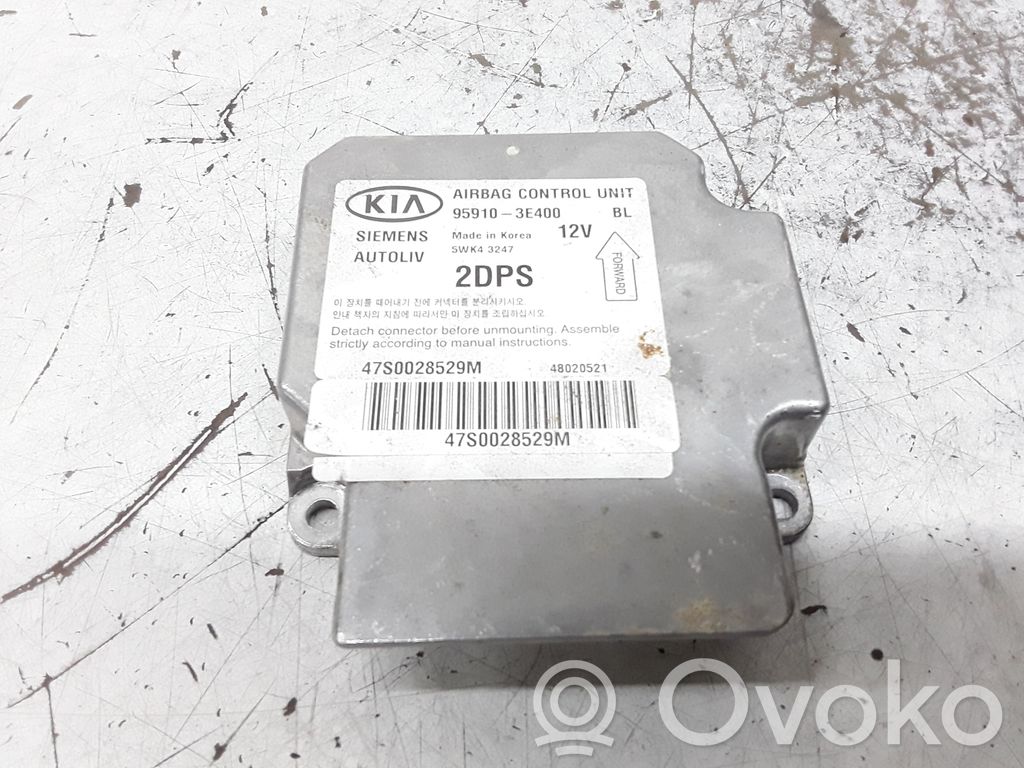 KIA Sorento Airbag control unit/module 