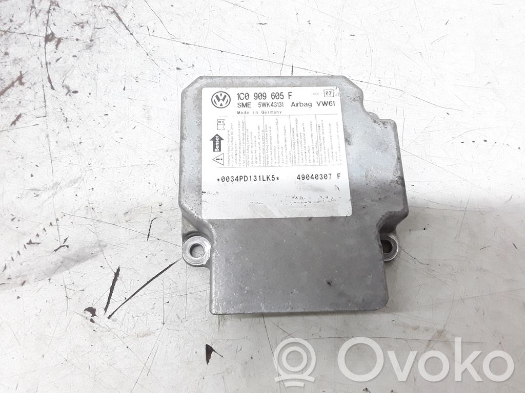Airbag control unit/module   1C0909605F