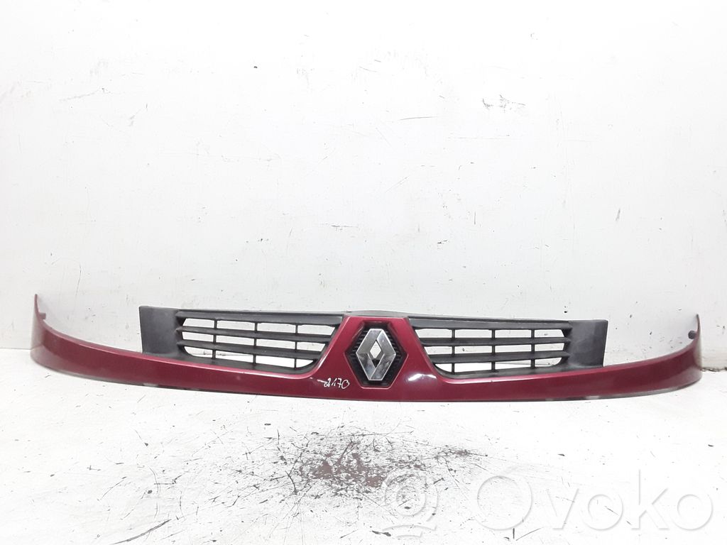 Renault Kangoo I Front bumper upper radiator grill 