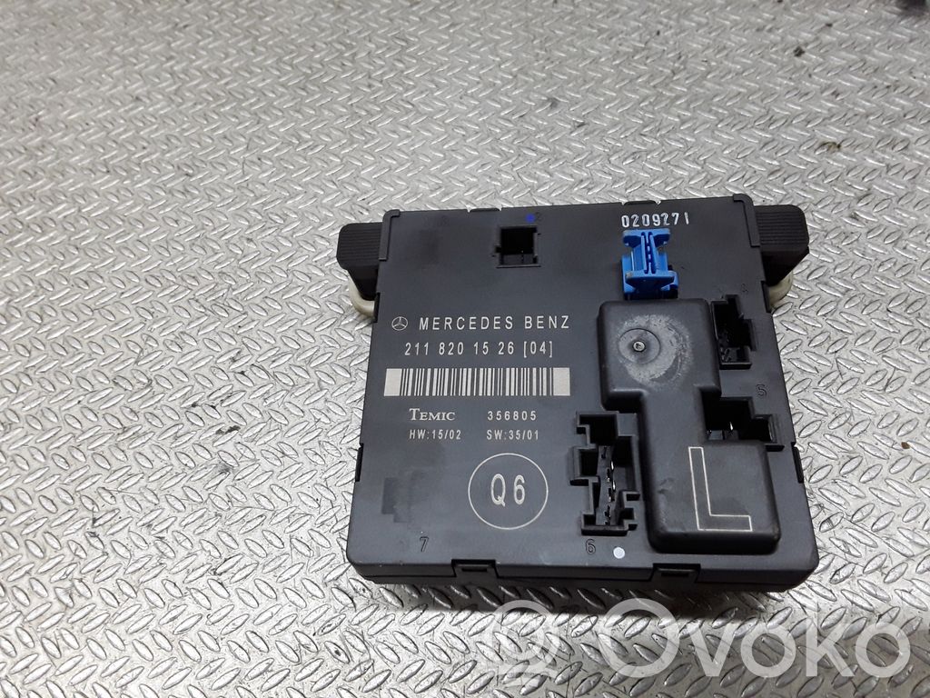 Unité de commande module de porte   2118201526