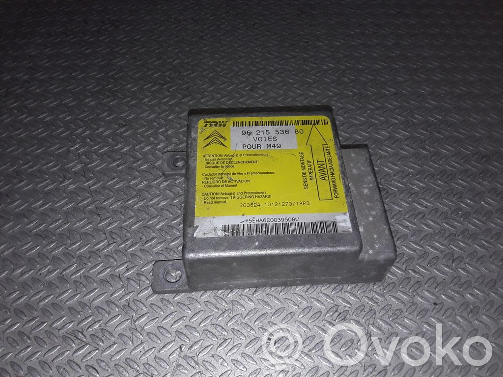 Citroen Berlingo Airbag control unit/module 