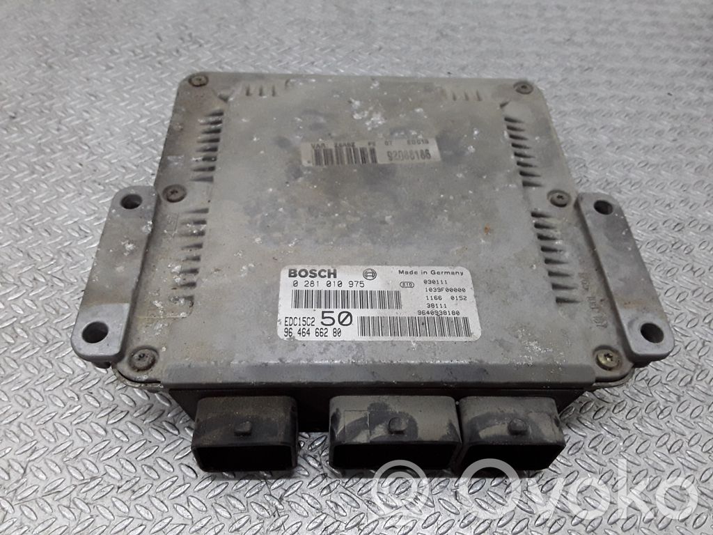 Peugeot 607 Engine control unit/module 