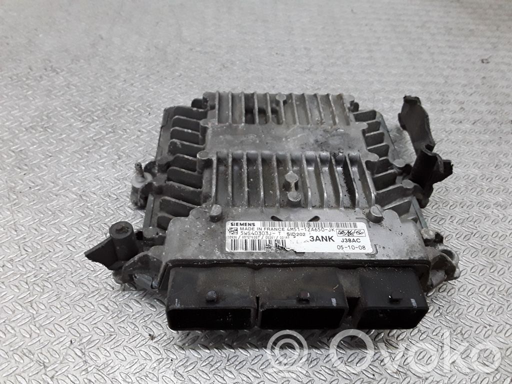 Unidad de control/módulo del motor   4M5112A650JK,5WS40303J