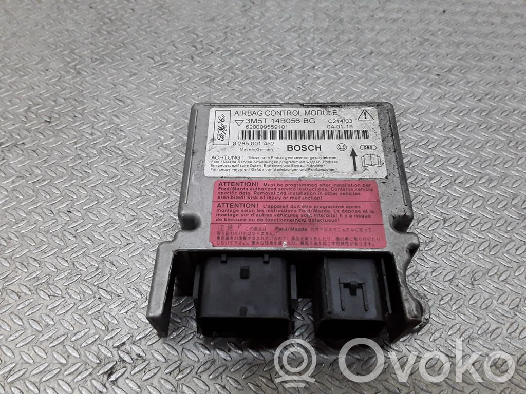 Module de contrôle airbag   3M5T14B056BG,0285001452