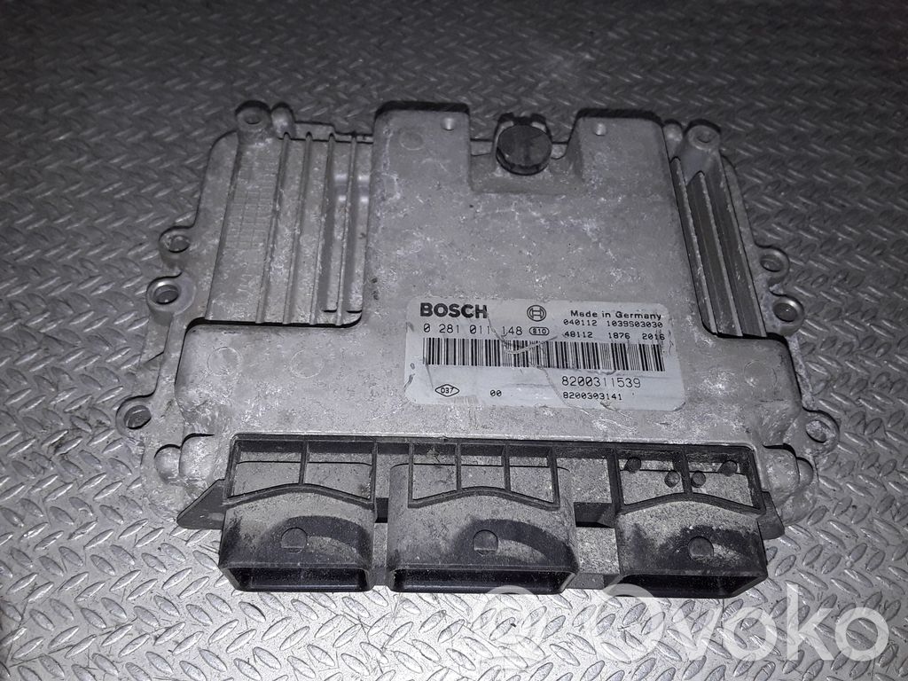 Moottorin ohjainlaite/moduuli   0281011148,8200311539