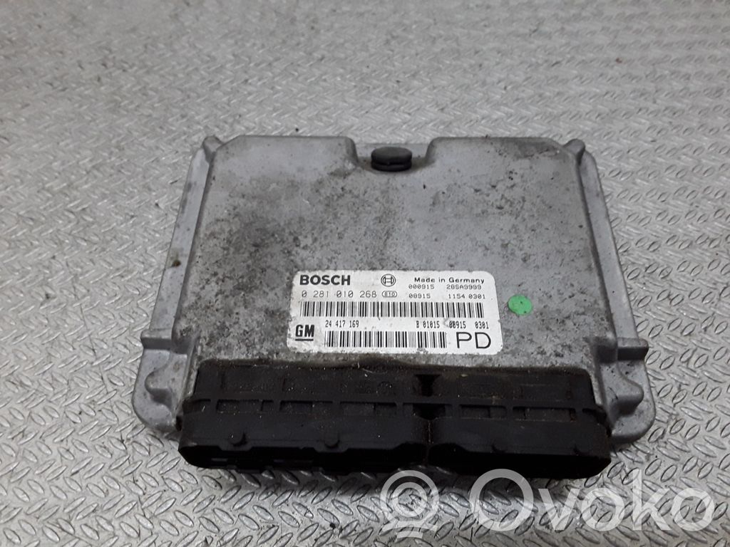 Unitate/modul de control motor   0281010268,24417169