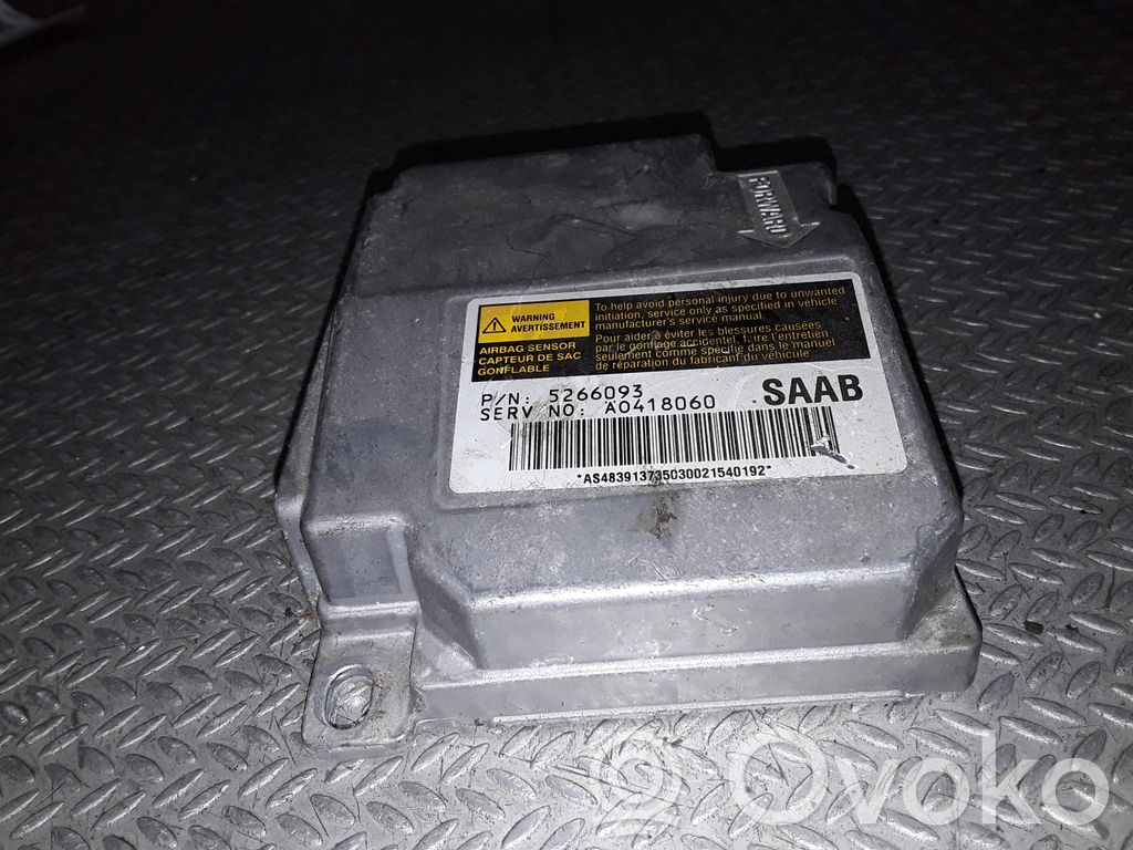 Airbag control unit/module   5266093