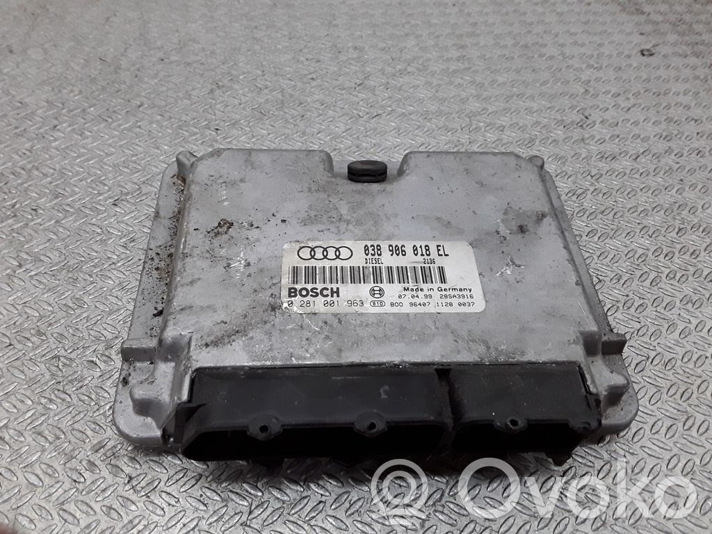 Engine control unit/module   038906018EL,0281001963