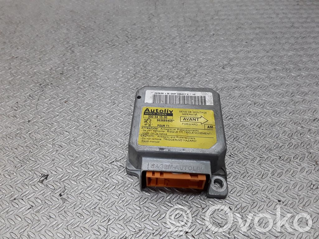 Peugeot 206 Airbag control unit/module 