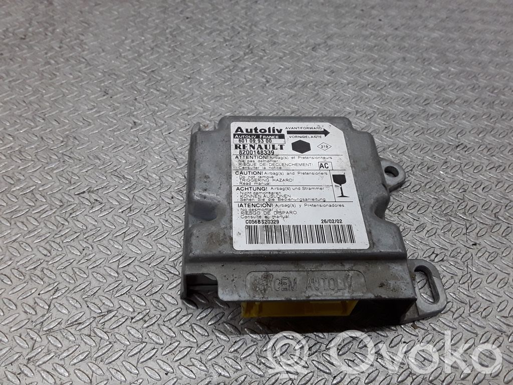 Centralina/modulo airbag   601099300,8200148339